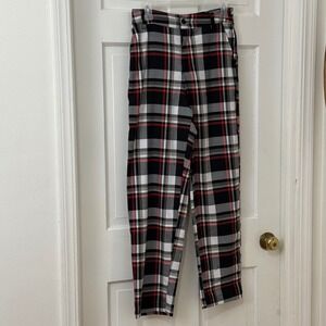 Lurking Class Plaid Pants Womens M Stretch Tartan Grunge Punk Streetwear